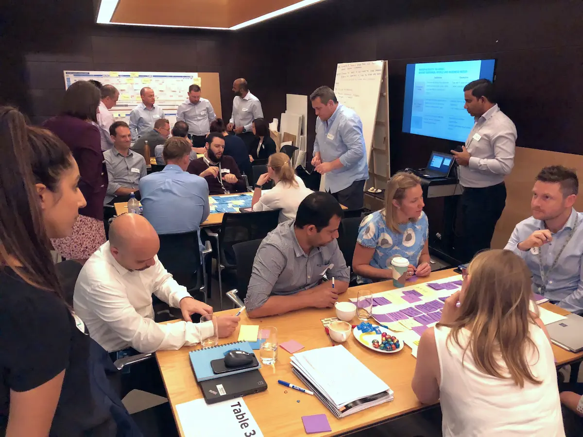 Workshops with ANZ staff