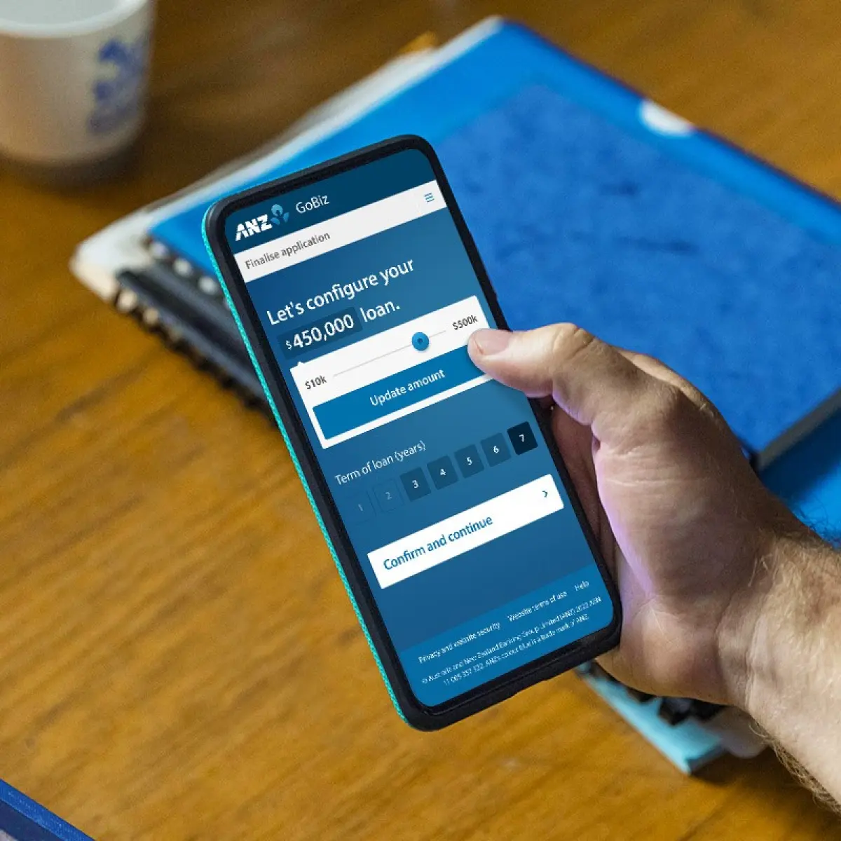 Final solution — mobile loan application
